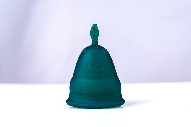 Menstrual Cup - Medium Sized Dark Green Cup