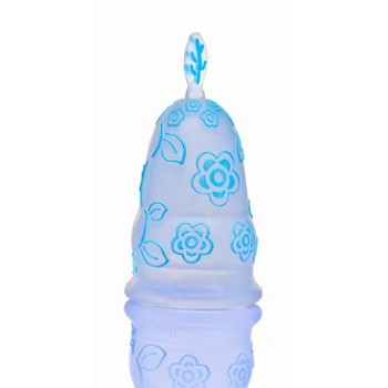 Teens menstrual cup  - Small Size Blue cup